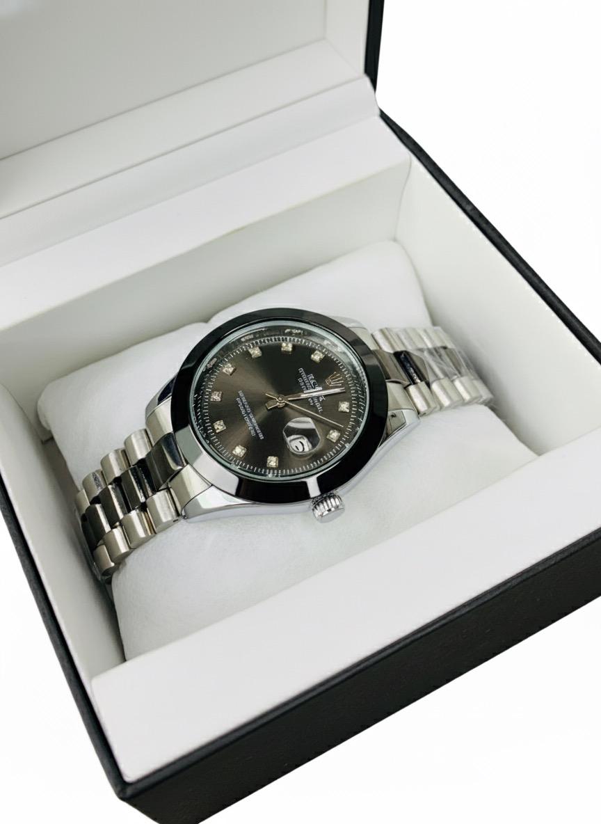 Ro-lex  Jubilee Watch – Mechanical | Black | Two Tone Steel | Classic Men’s Edition