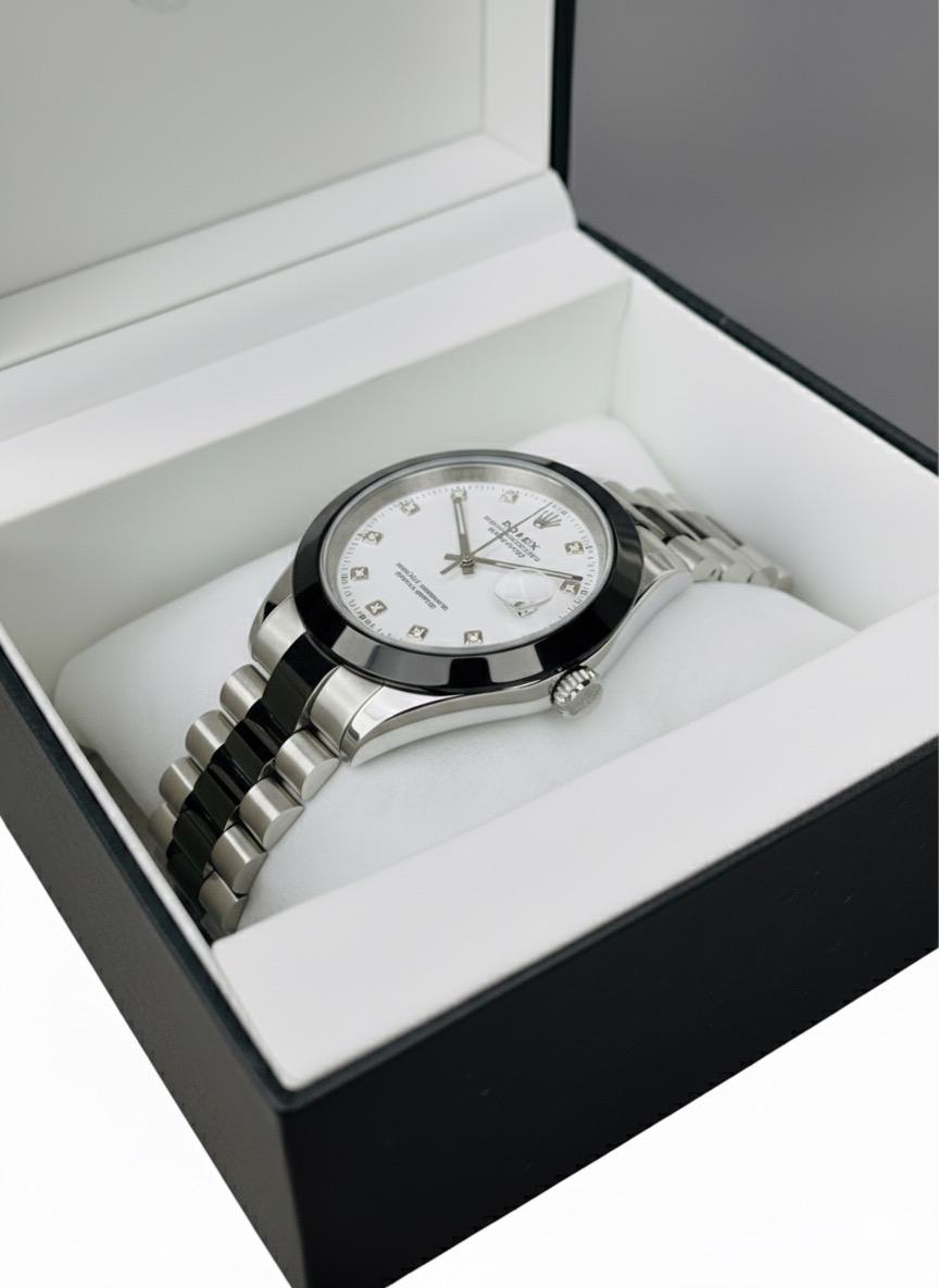 Ro-lex  Jubilee Watch – Mechanical | Black | Two Tone Steel | Classic Men’s Edition