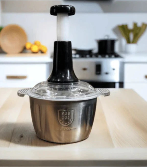 Multi-Functional Hand Press Manual Steel Chopper 2L