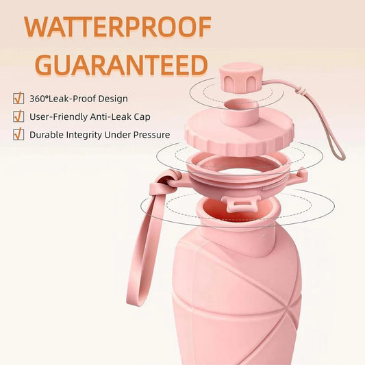 Foldable Water Bottle (600ml)
