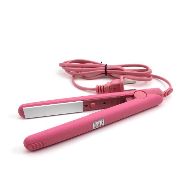 Mini Portable Hair Straightener & Curler (Random Colour)